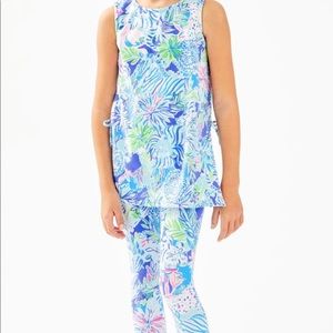 Lilly Pulitzer BNWT Girls Mini Donna Set Sz L
